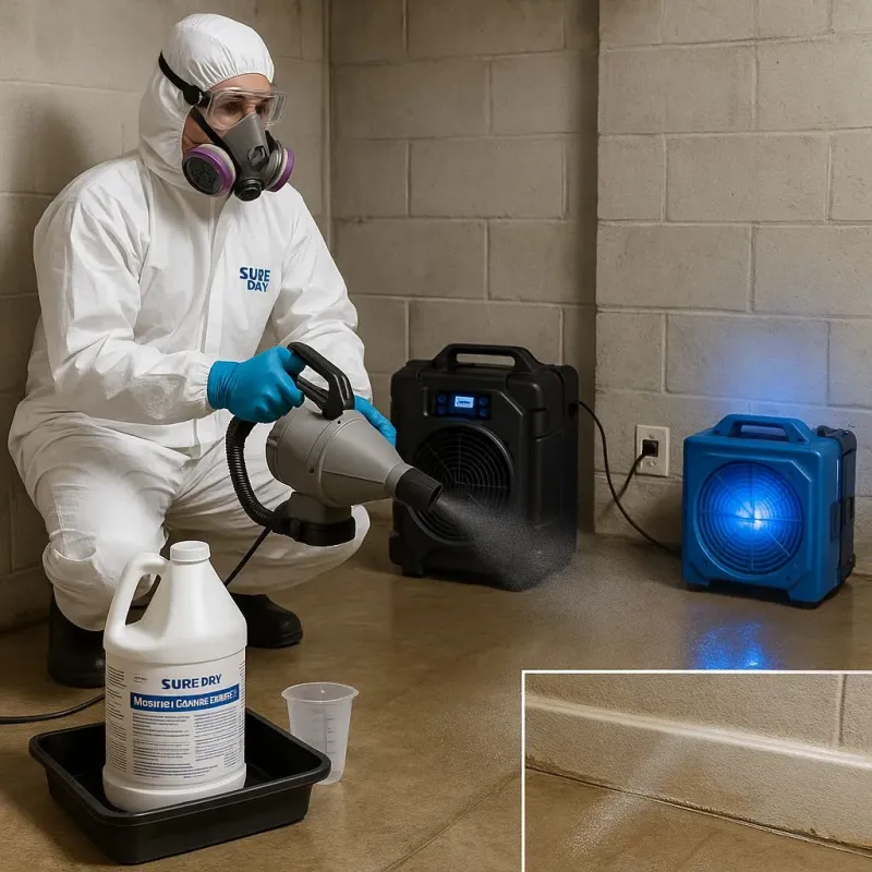 Sanitization and Odor Removal process in Cherryville, PA
