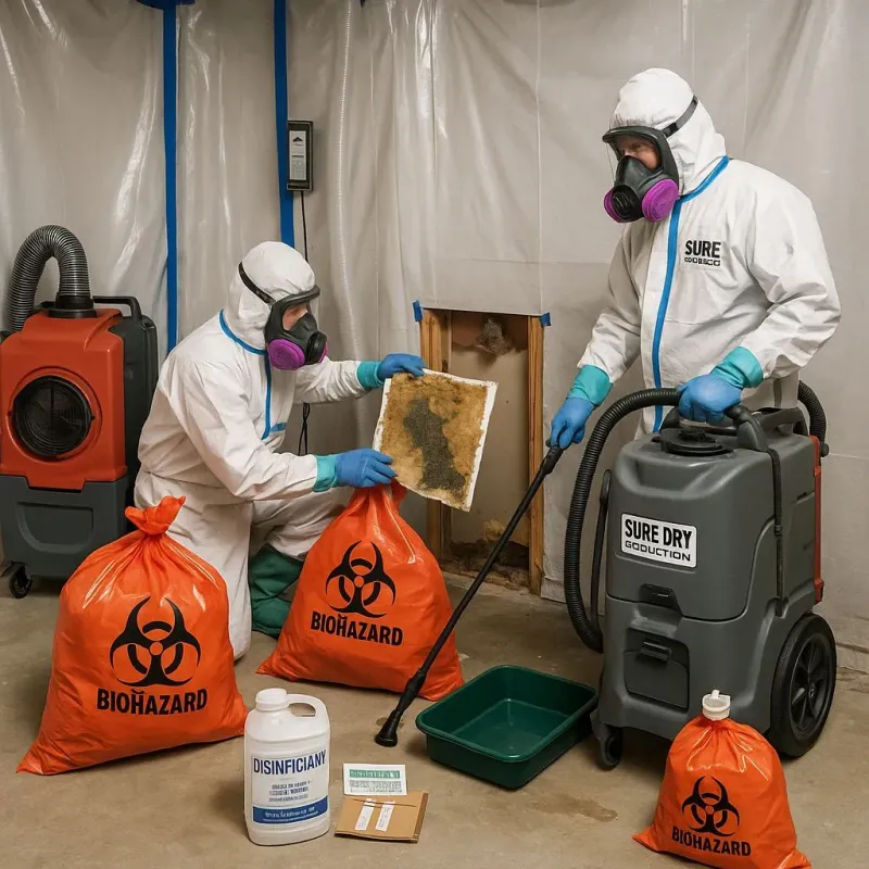 Contaminated Water Handling Protocols process in Cherryville, PA